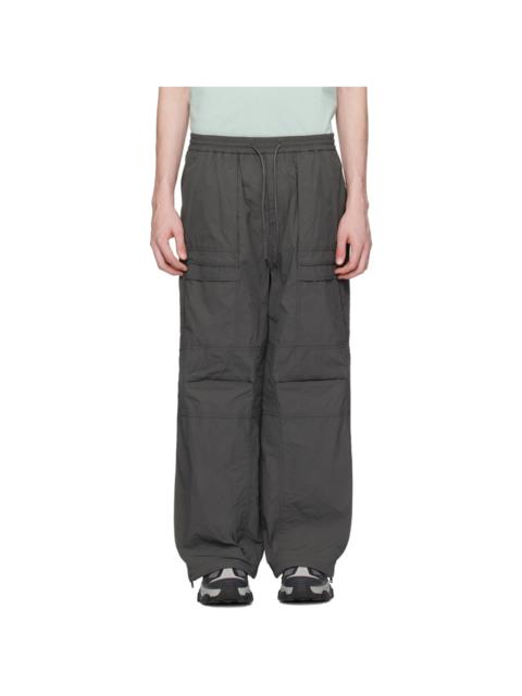 JUUN.J Gray Layered Cargo Pants