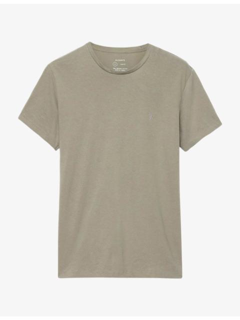 ALLSAINTS Tonic Logo-Embroidered Slim-Fit Cotton T-Shirt