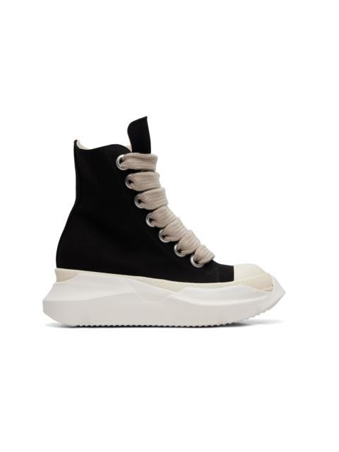 Rick Owens DRKSHDW Black Tower Megalace Abstract Sneaks Sneakers