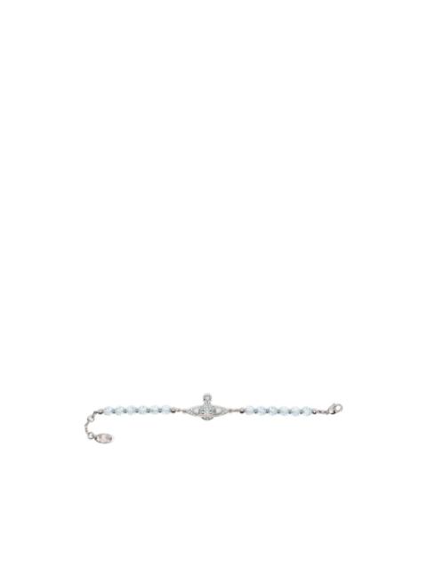 Vivienne Westwood messaline orb crystal bracelet