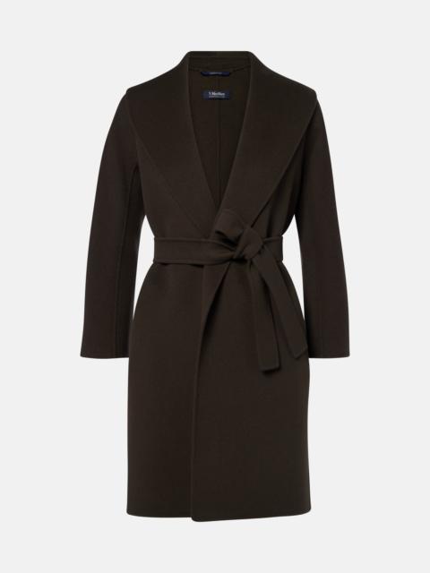'S Max Mara Virgin wool wrap coat