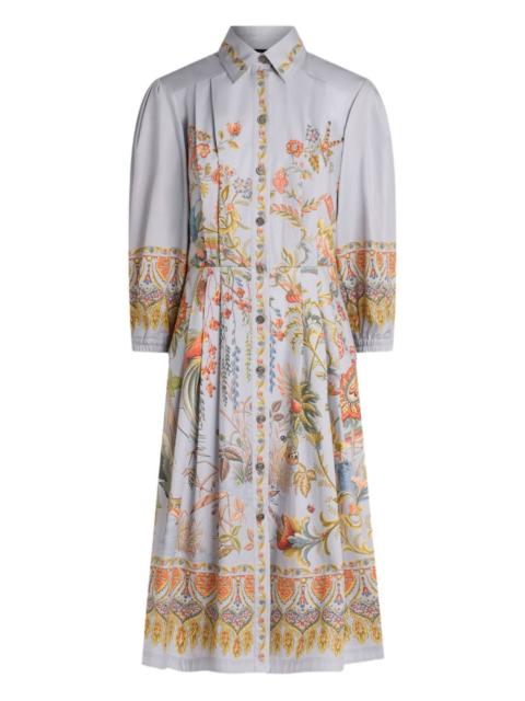Etro floral-print shirt dress