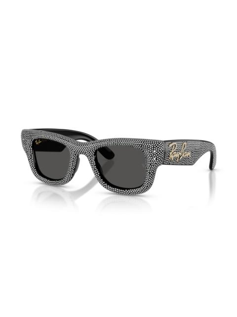 Ray-Ban RB4940BP Wayfarer Puffer Crystal Pavè Edition