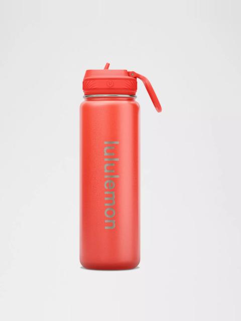 lululemon Back to Life Sport Bottle 24oz *Straw Lid