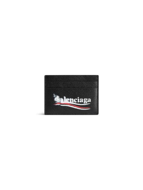 BALENCIAGA Men's Cash Card Holder  in Black