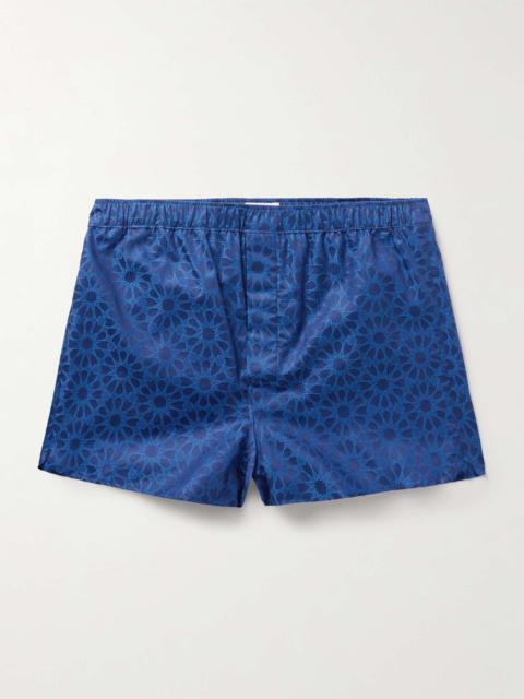 Paris 26 Cotton-Jacquard Boxer Shorts