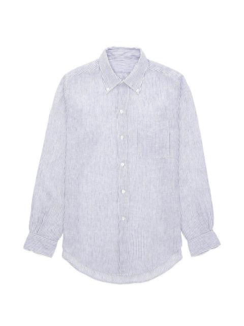 FORTELA King striped chest-pocket shirt