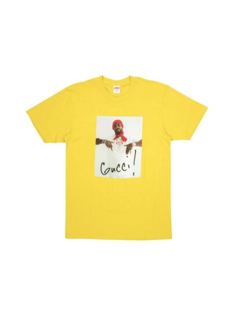 Supreme Supreme Gucci Mane Tee Yellow