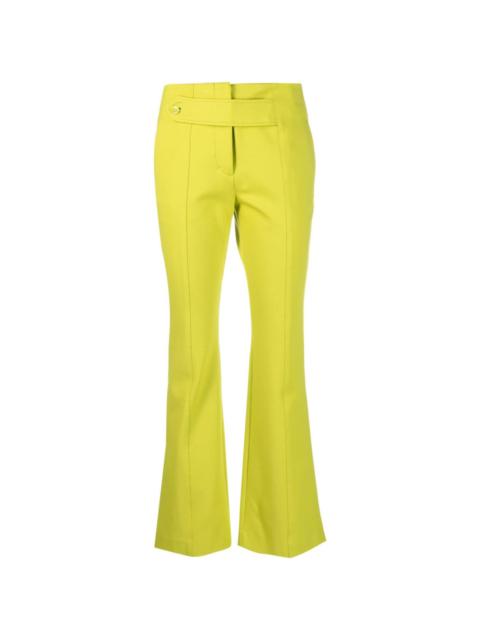 DOROTHEE SCHUMACHER flared-leg button-detail trousers