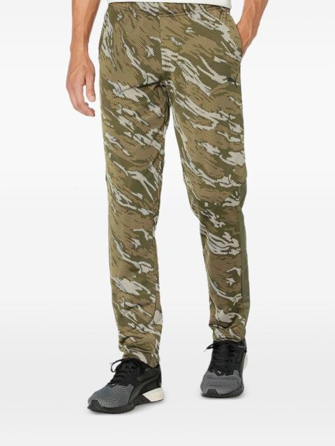 PUMA camouflage-pattern track pants