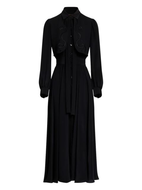 ELIE SAAB embroidered maxi dress