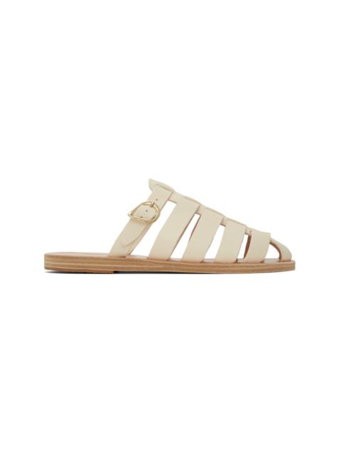 ANCIENT GREEK SANDALS Off-White Cosmia Sandals