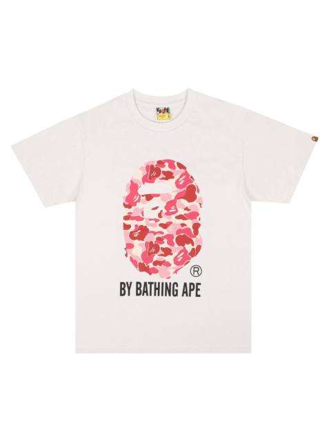 BAPE ABC Camo By Bathing Ape Tee 'White/Green'