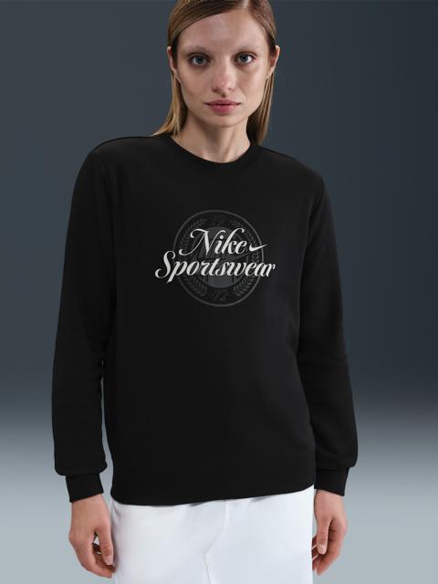 Nike Nike Sportswear Club Fleece Women's Graphic Crew-Neck Sweatshirt