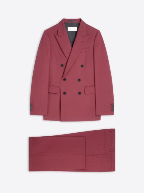 Dries Van Noten DOUBLE-BREASTED WOOL TOILE SUIT