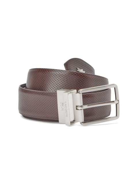 LACOSTE reversible leather belt