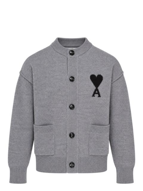 AMI Paris Crewneck Cardigan