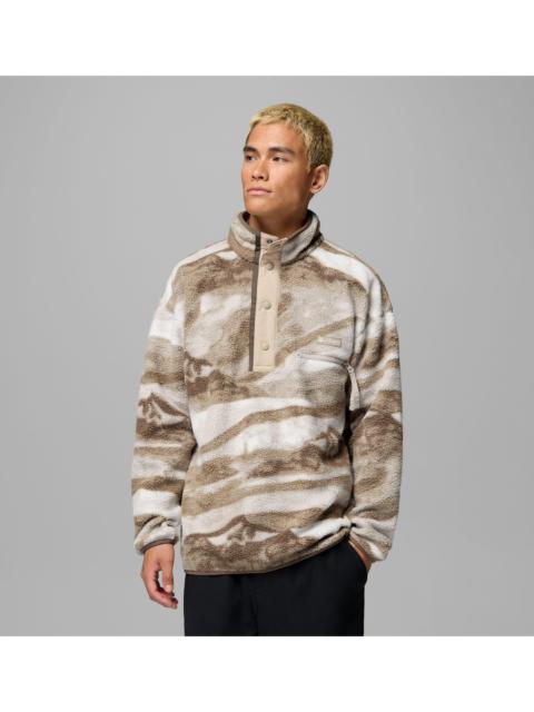 Columbia Men's Helvetia II Printed Half Snap Printed Fleece Pullover