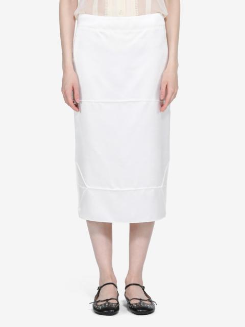 N°21 SATIN PENCIL SKIRT