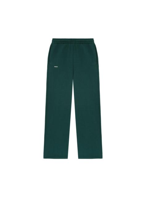 PANGAIA Womens 365 Heavyweight Straight Leg Track Pants - Foliage Green