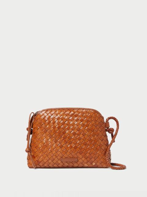 LOEFFLER RANDALL Mallory Timber Woven Leather Crossbody