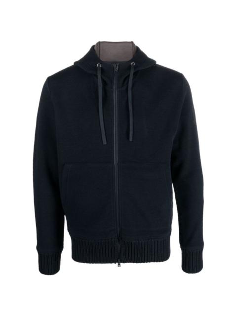 zip-up padded jacket