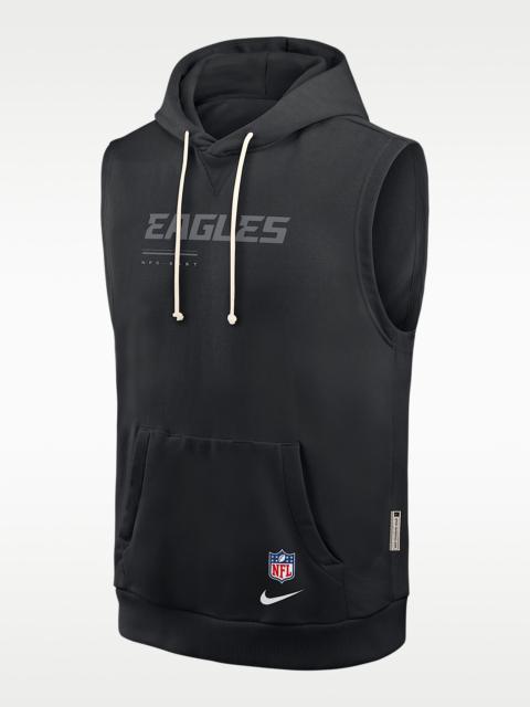 Nike Philadelphia Eagles Sideline Men's Nike Dri-FIT NFL Sleeveless Pullover Hoodie