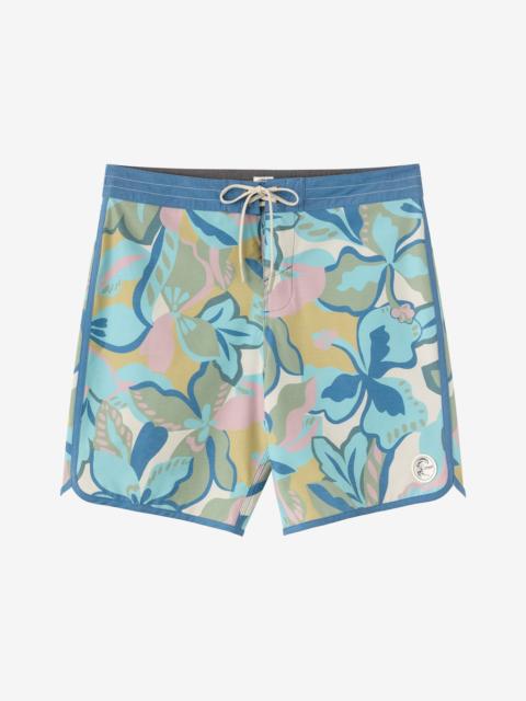O'Neill O'Riginals Print Scallop 18" Boardshorts