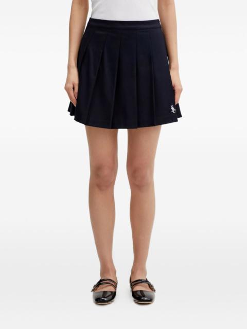 Sporty & Rich pleated skirt
