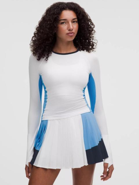 lululemon Swiftly Tech Long-Sleeve 2.0 Waist Length *Colour Block
