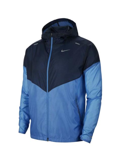 Nike Windrunner Hooded Running Jacket "Pacific Blue" CK8341 402