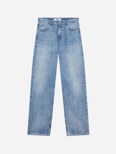 MSGM Light wash jeans