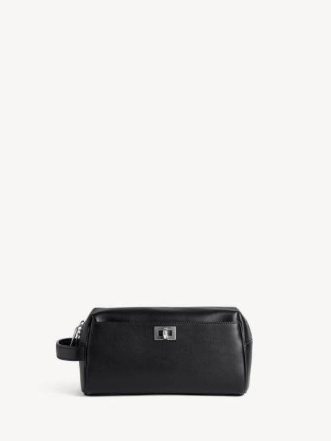 BALENCIAGA Men's Rodeo Toiletry Pouch in Black