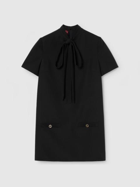 GUCCI Viscose silk cady dress