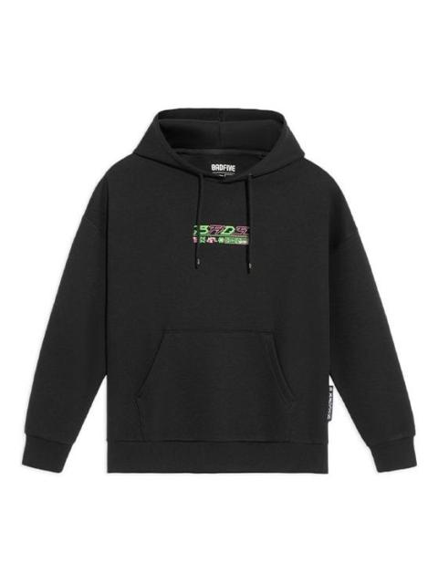 Li-Ning Bad Five Sports Basketball Hoodie 'Black' AWDS117-2