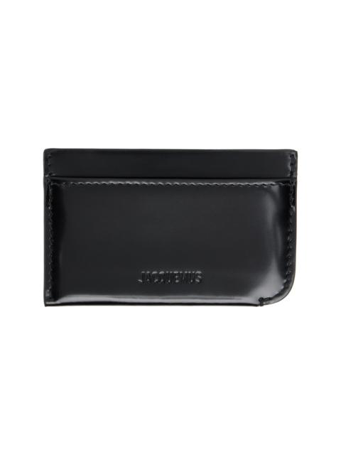 JACQUEMUS Black 'Le Porte Curvo' Card Holder