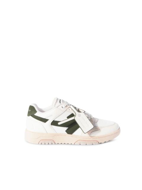 Off-White White/military Green Slim Out Of Office
