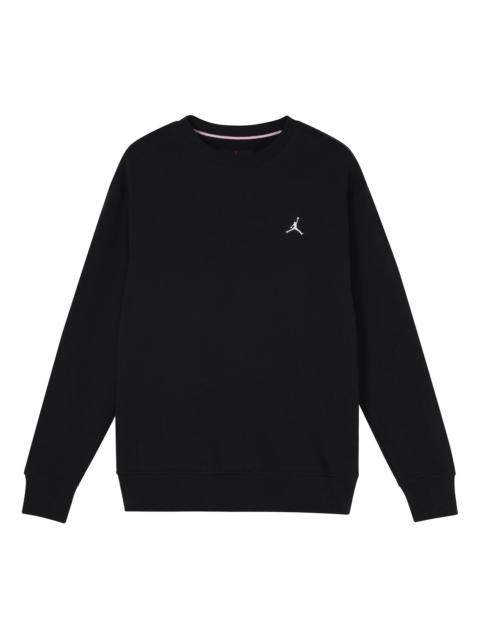 Jordan Air Jordan Solid Color Pullover Hoodie Men's Black DQ7521-010