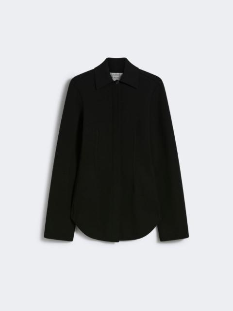 Sportmax Viscose knit shirt - RUNWAY - BLACK