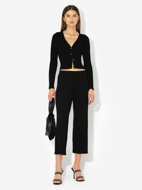 John Elliott GINZA RIB CROPPED PANT