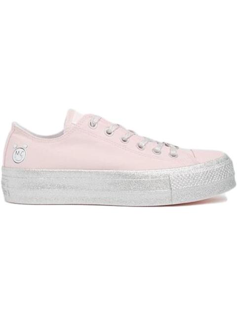 Converse Converse Chuck Taylor All Star Lift Low Miley Cyrus Pink (Women's)
