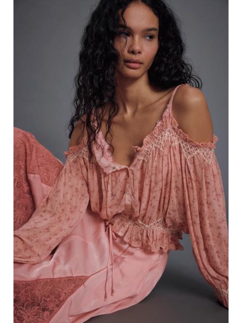 FREE PEOPLE Marlow Smocked Blouse