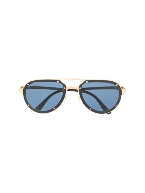 Cartier tinted aviator sunglasses