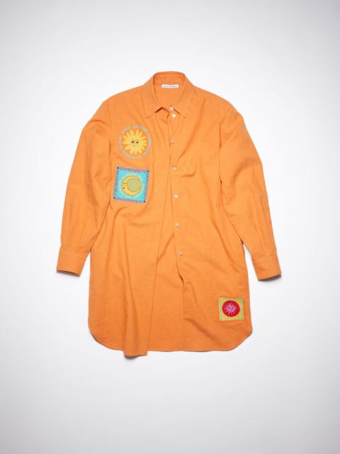 Acne Studios Shirt dress - Ginger orange