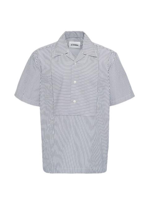 striped short-sleeve shirt