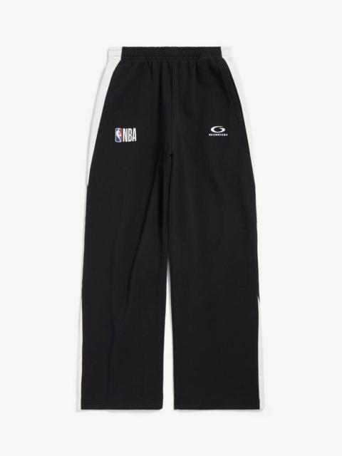 BALENCIAGA Men's Balenciaga | Nba Collaboration Oversized Sweatpants in Black/white