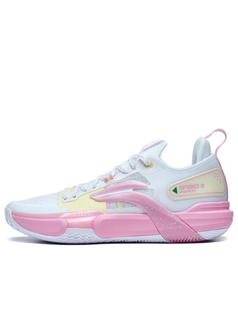 Li-Ning Speed 9 PRM 'White Pink' ABAT023-1