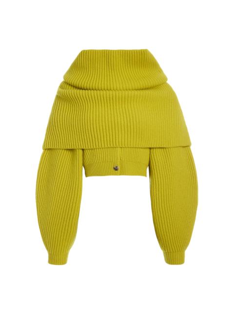 RÙADH The Lossie Cashmere Scarf yellow