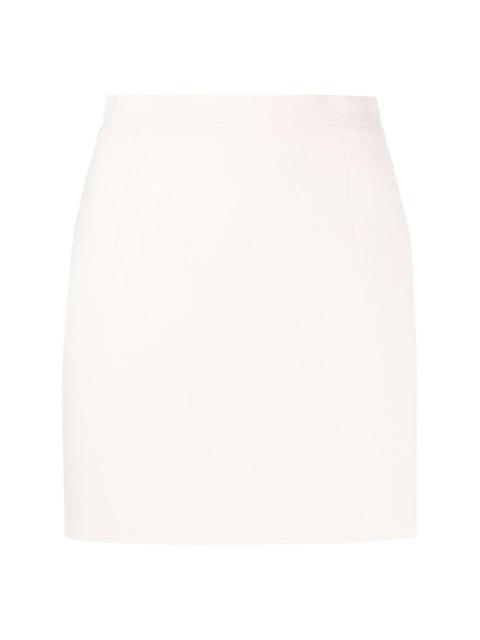 Alessandra Rich high-rise wool miniskirt