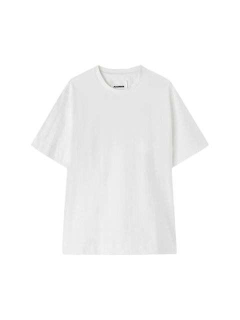 crew-neck stretch-cotton T-shirt
